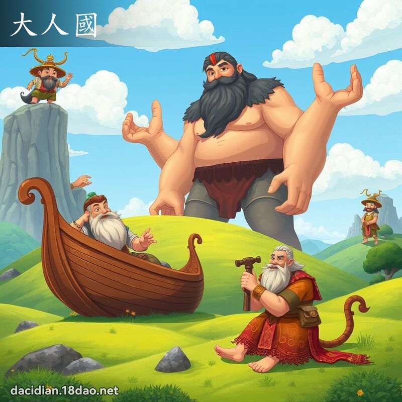 大人國 - 國語大辭典配圖