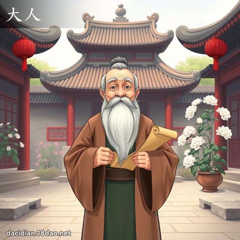 大人 - 国语大辞典配图