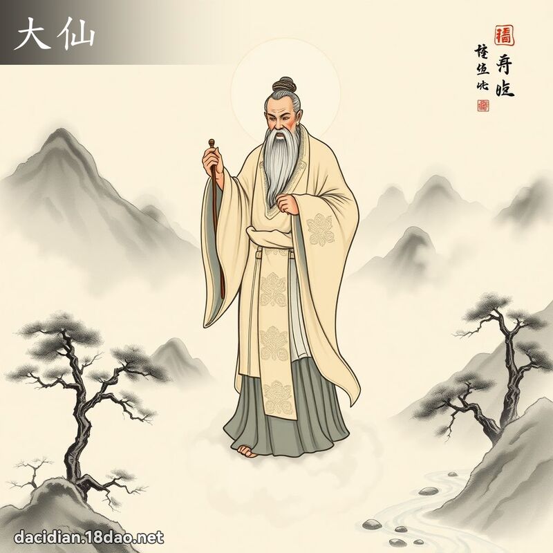 大仙 - 国语大辞典配图