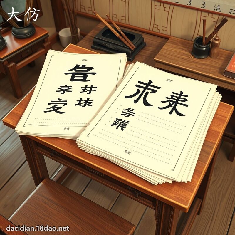 大仿 - 國語大辭典配圖