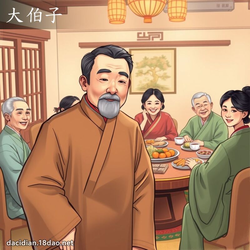 大伯子 - 国语大辞典配图