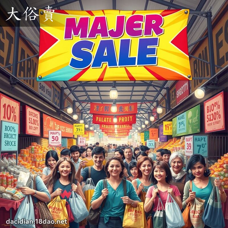 大俗賣 - 國語大辭典配圖