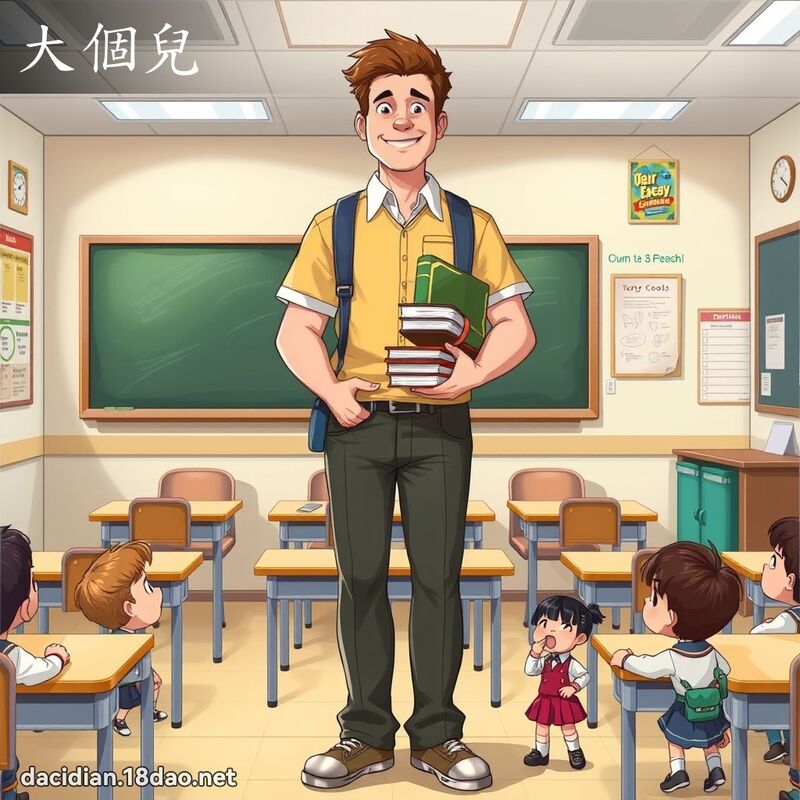 大個兒 - 國語大辭典配圖