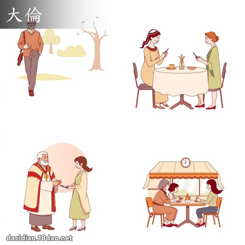 大倫 - 國語大辭典配圖