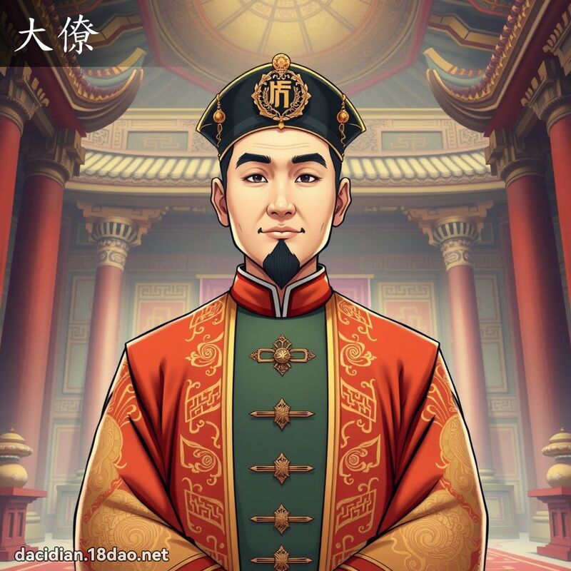 大僚 - 國語大辭典配圖