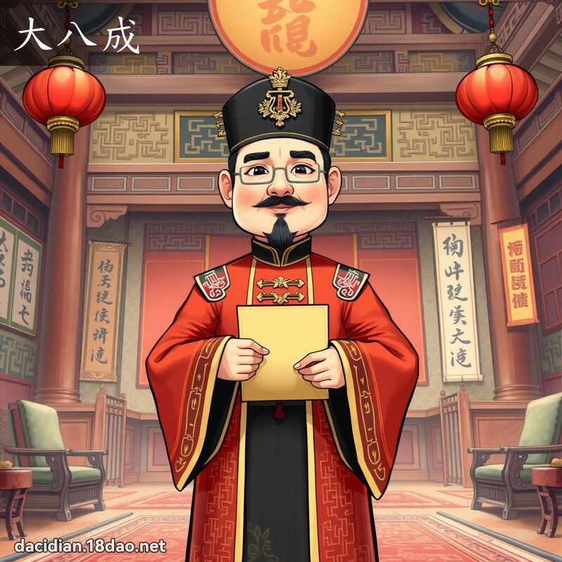 大八成 - 国语大辞典配图