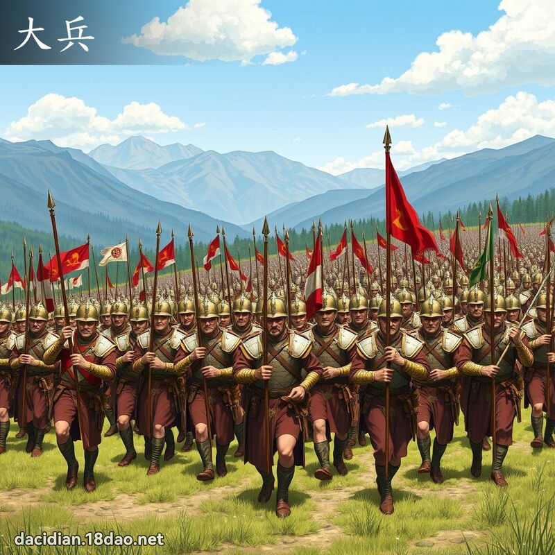 大兵 - 国语大辞典配图