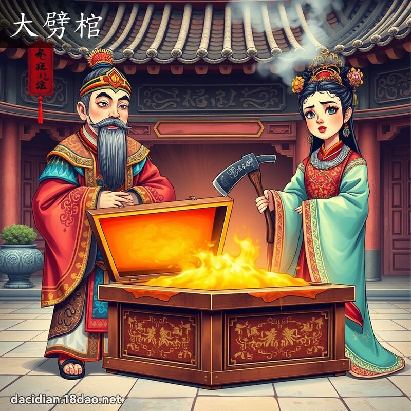大劈棺 - 國語大辭典配圖