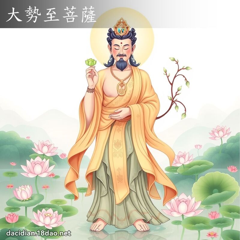 大勢至菩薩 - 國語大辭典配圖