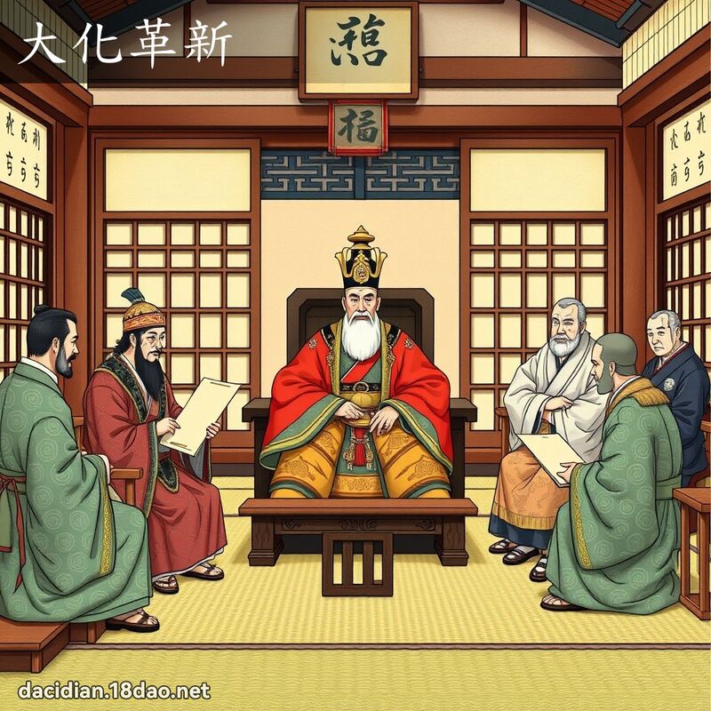 大化革新 - 國語大辭典配圖