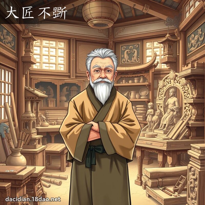 大匠不斲 - 國語大辭典配圖