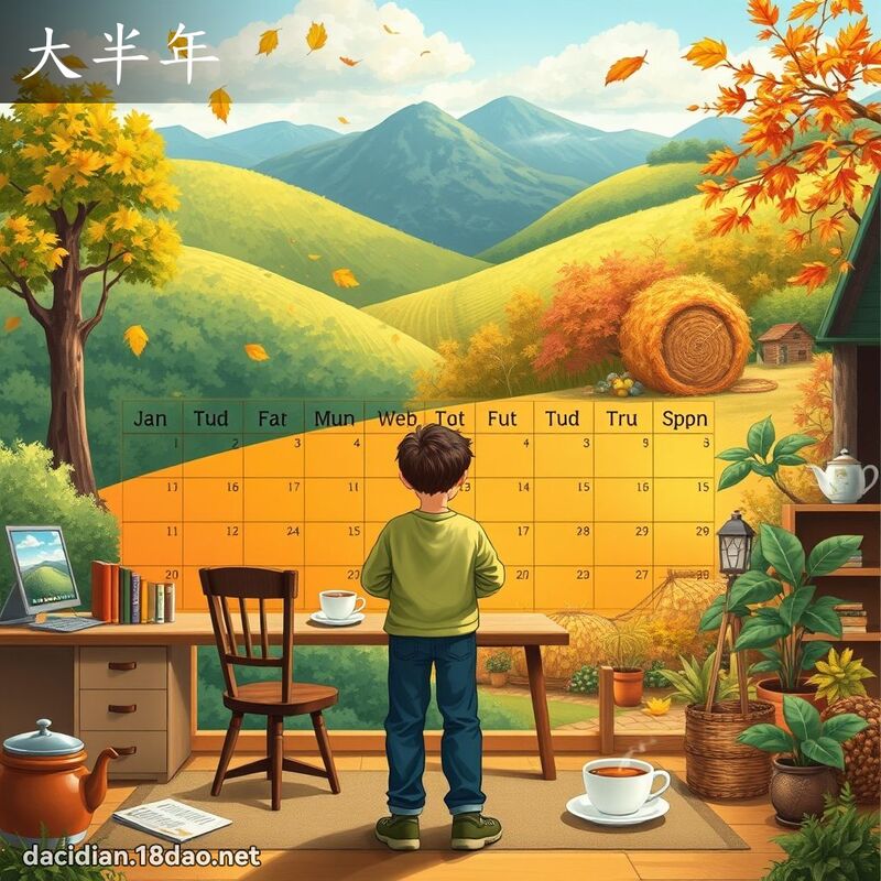 大半年 - 國語大辭典配圖