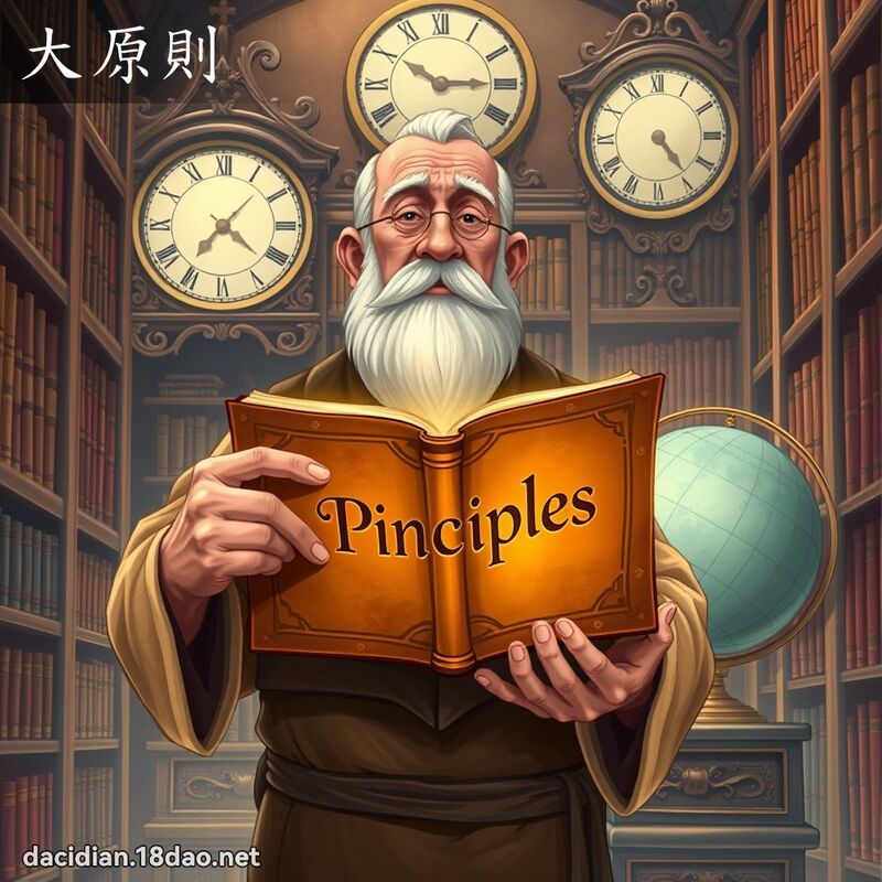 大原则 - 国语大辞典配图