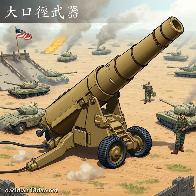 大口径武器 - 国语大辞典配图