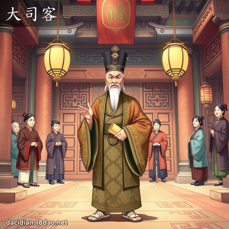 大司客 - 國語大辭典配圖