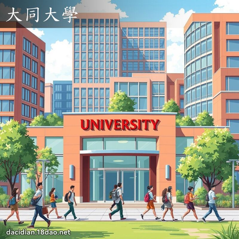 大同大学 - 国语大辞典配图
