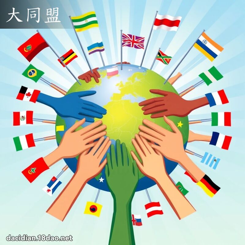 大同盟 - 国语大辞典配图