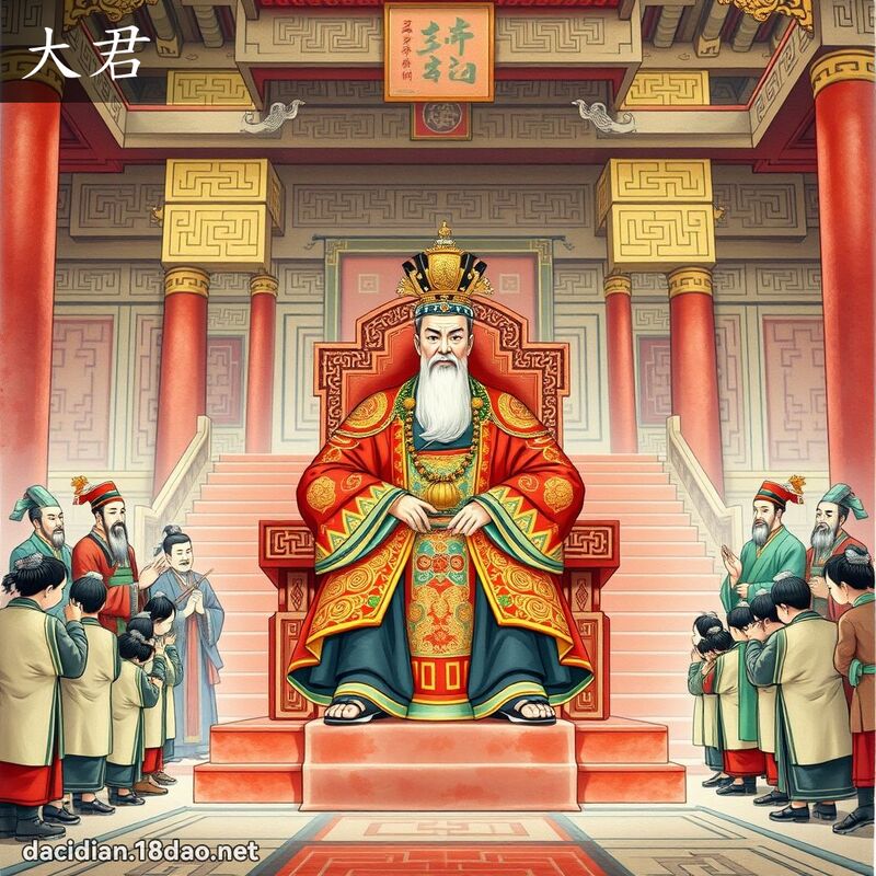 大君 - 國語大辭典配圖