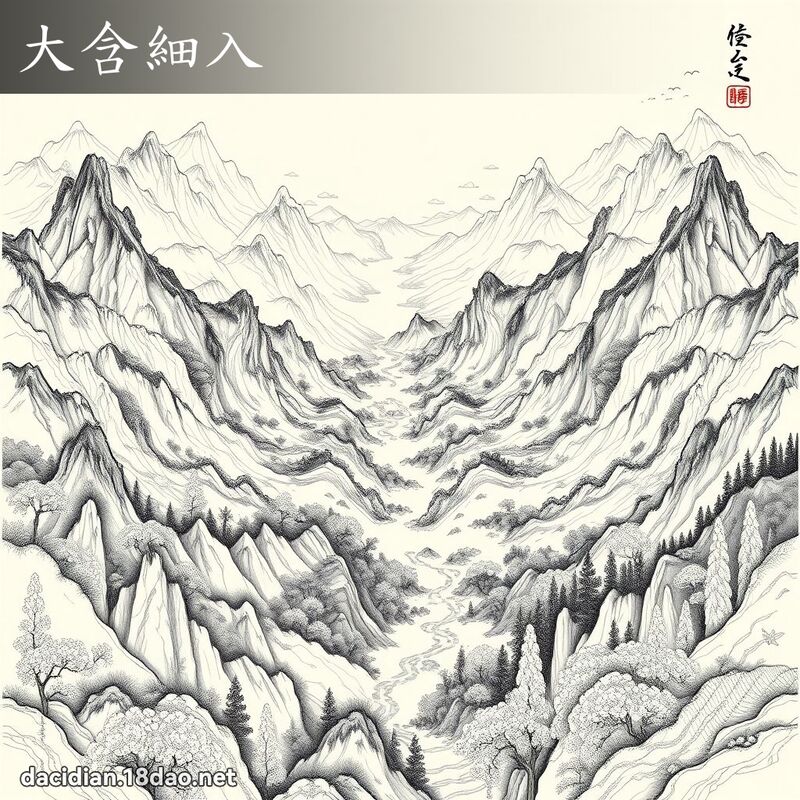 大含細入 - 國語大辭典配圖