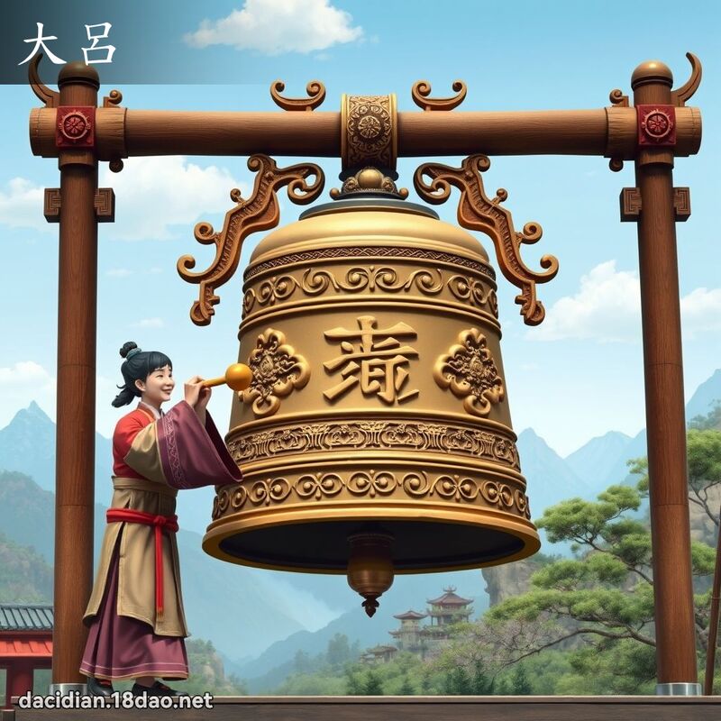 大呂 - 國語大辭典配圖