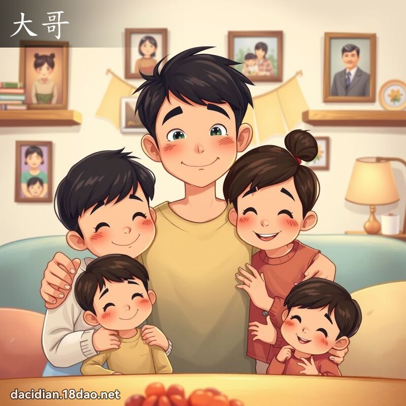 大哥 - 國語大辭典配圖