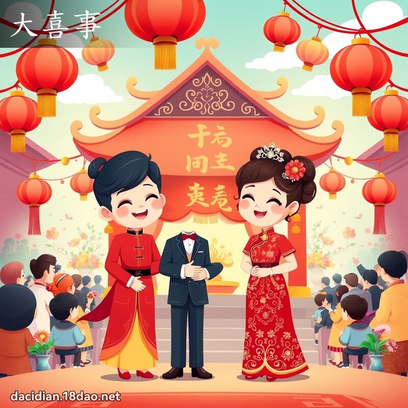 大喜事 - 國語大辭典配圖