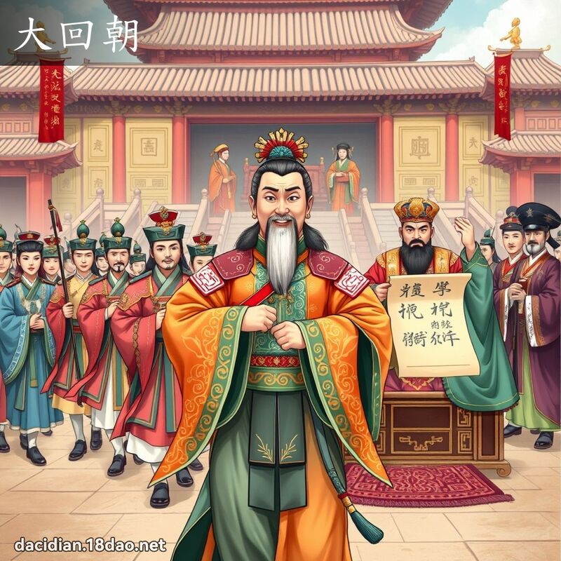 大回朝 - 国语大辞典配图