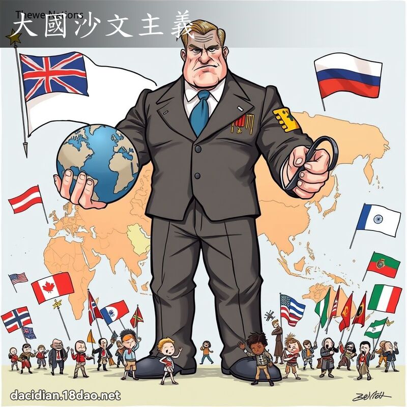 大國沙文主義 - 國語大辭典配圖