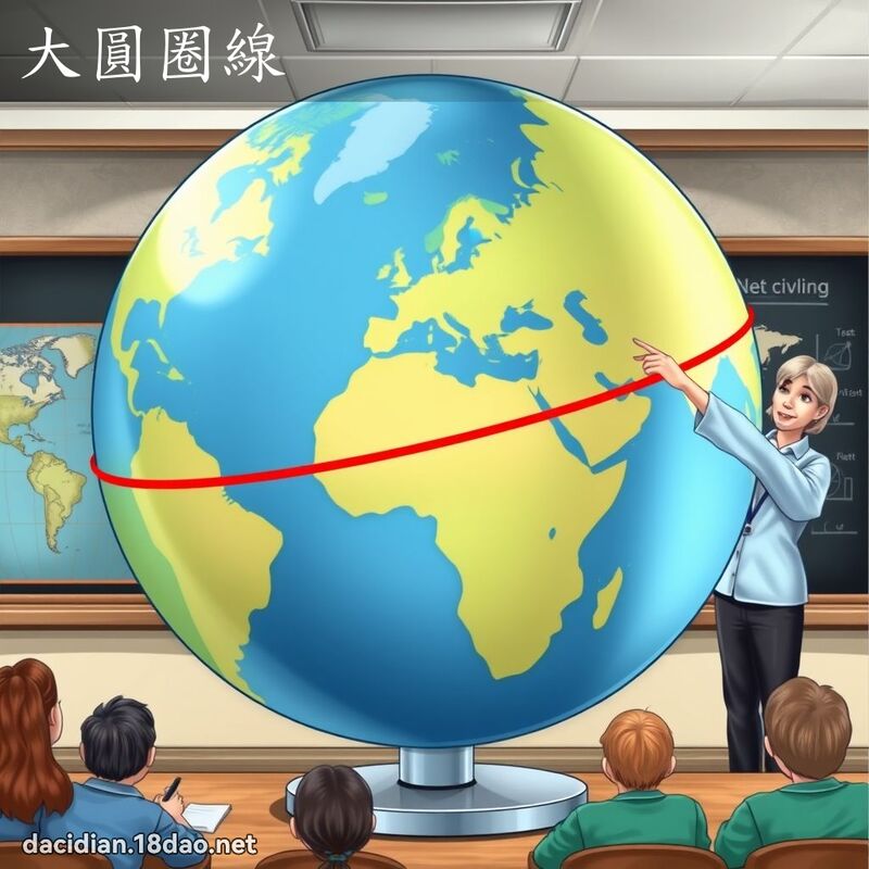大圓圈線 - 國語大辭典配圖