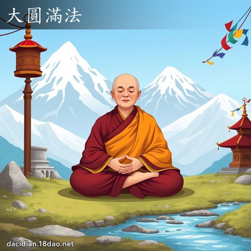大圓滿法 - 國語大辭典配圖
