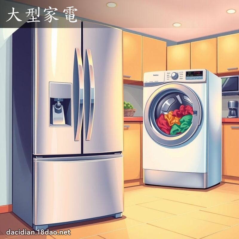 大型家電 - 國語大辭典配圖