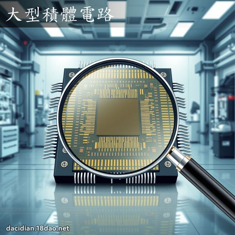 大型積體電路 - 國語大辭典配圖