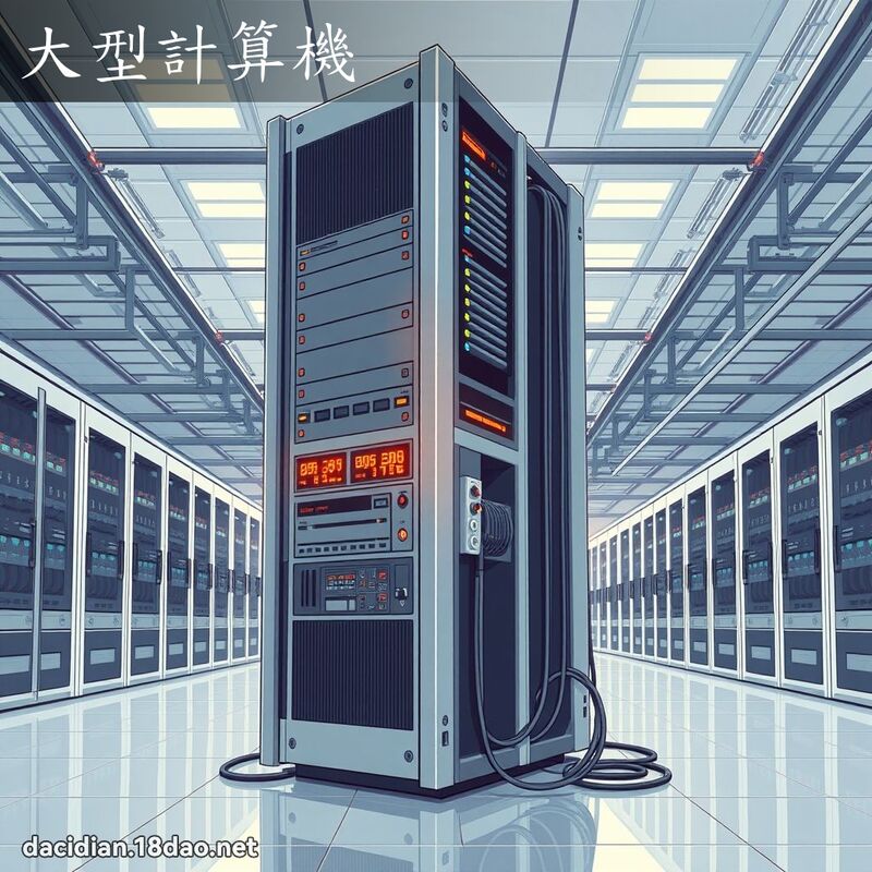 大型计算机 - 国语大辞典配图