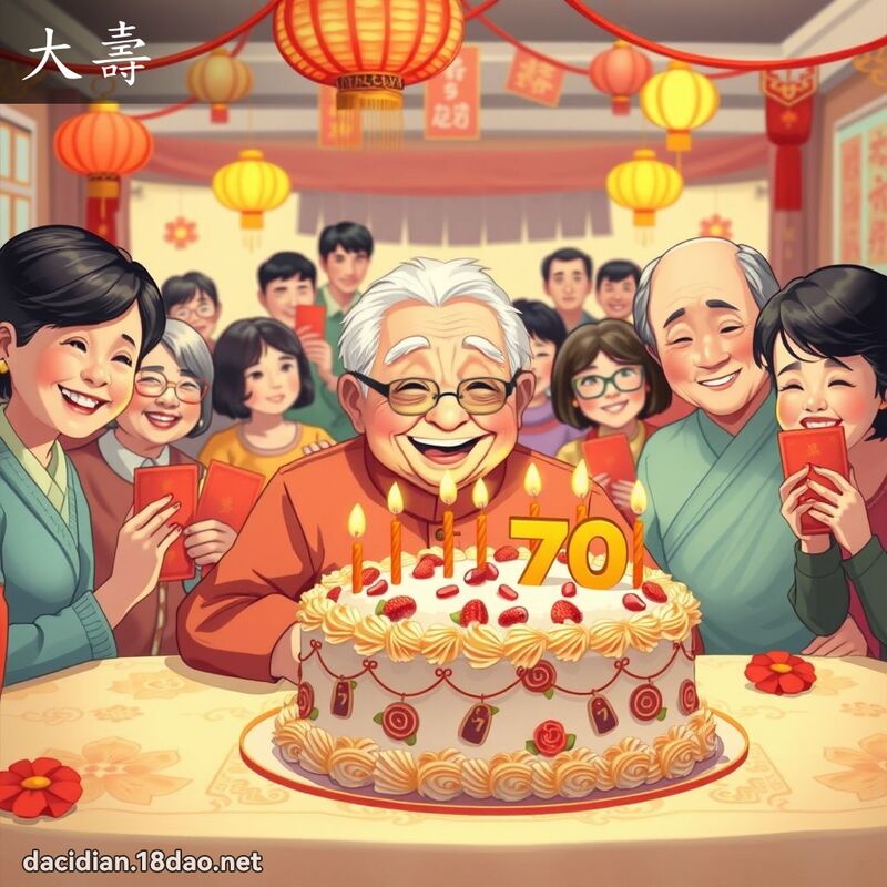 大壽 - 國語大辭典配圖