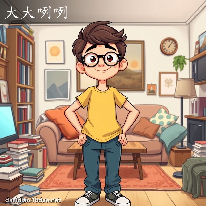 大大咧咧 - 国语大辞典配图