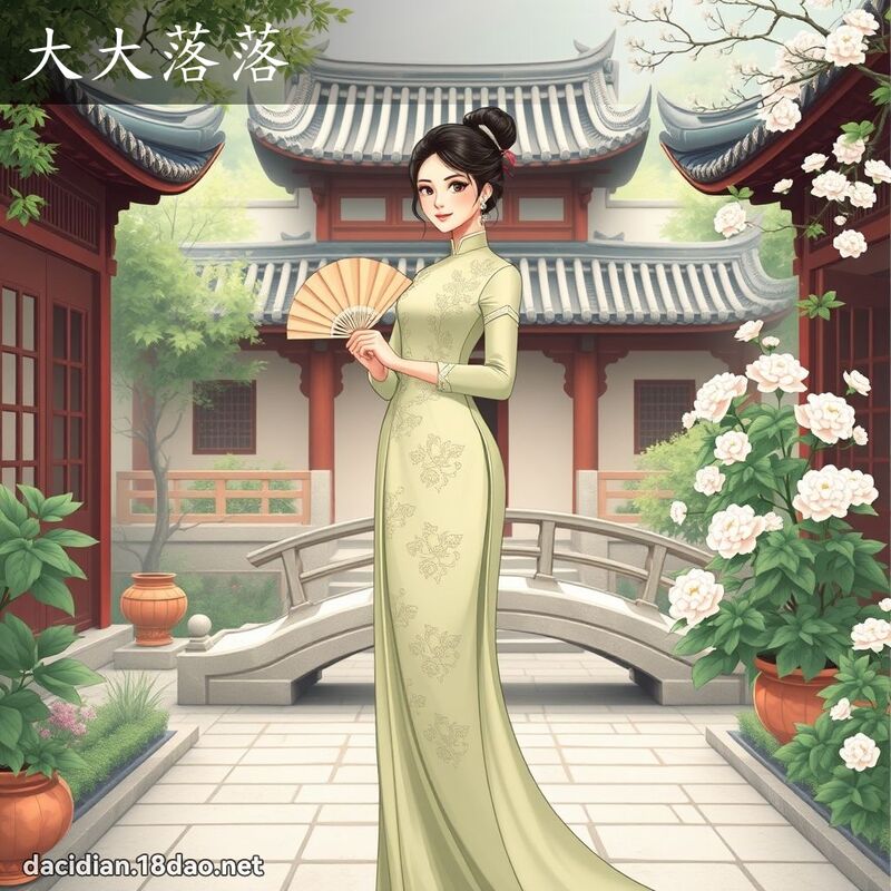 大大落落 - 國語大辭典配圖