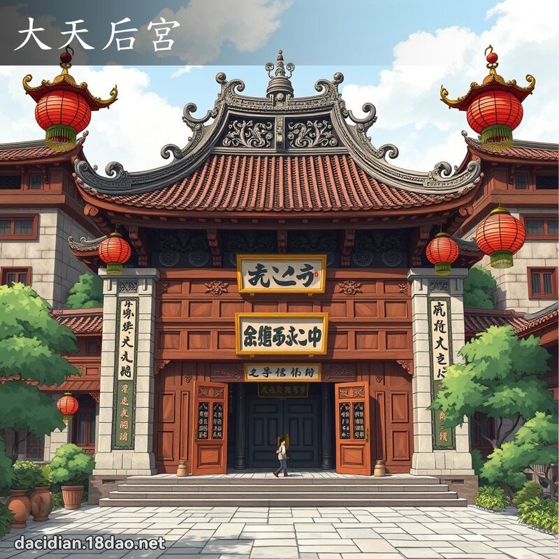 大天后宮 - 國語大辭典配圖