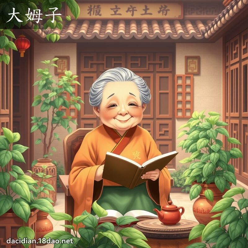大姆子 - 國語大辭典配圖