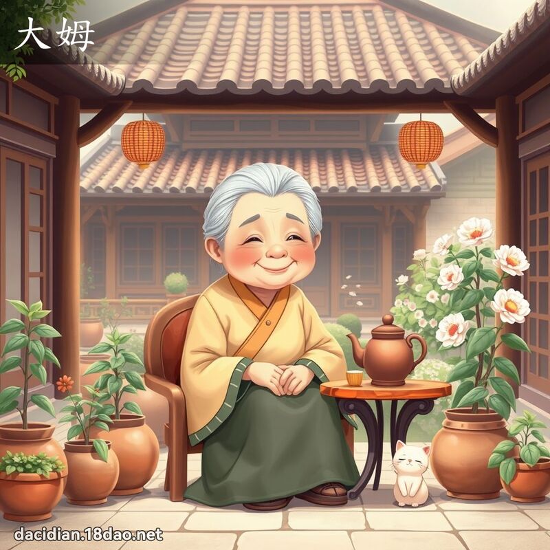 大姆 - 國語大辭典配圖