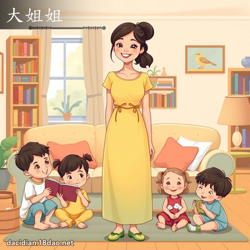 大姐姐 - 國語大辭典配圖