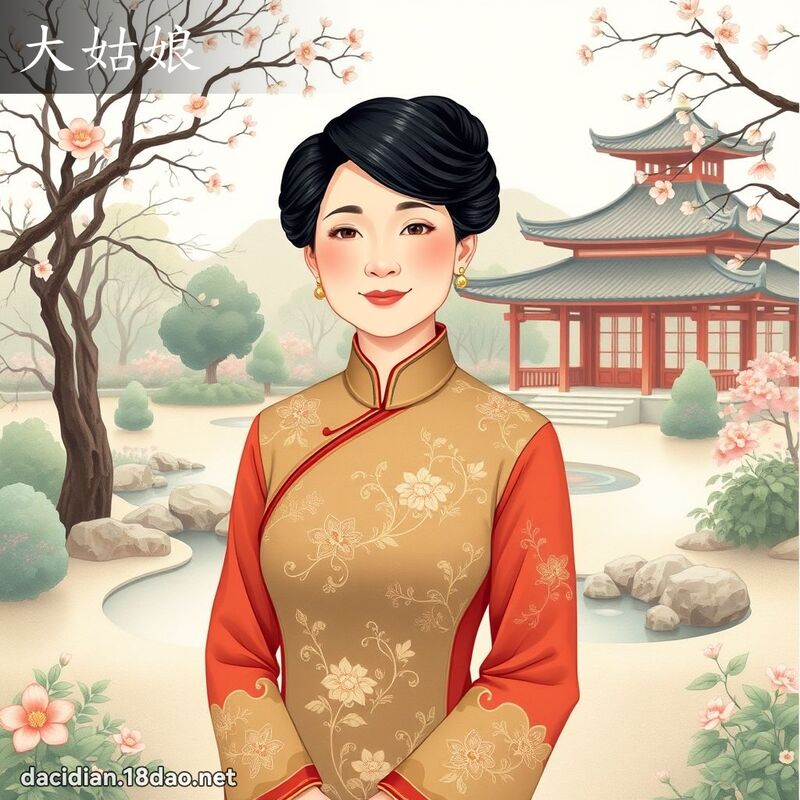 大姑娘 - 国语大辞典配图