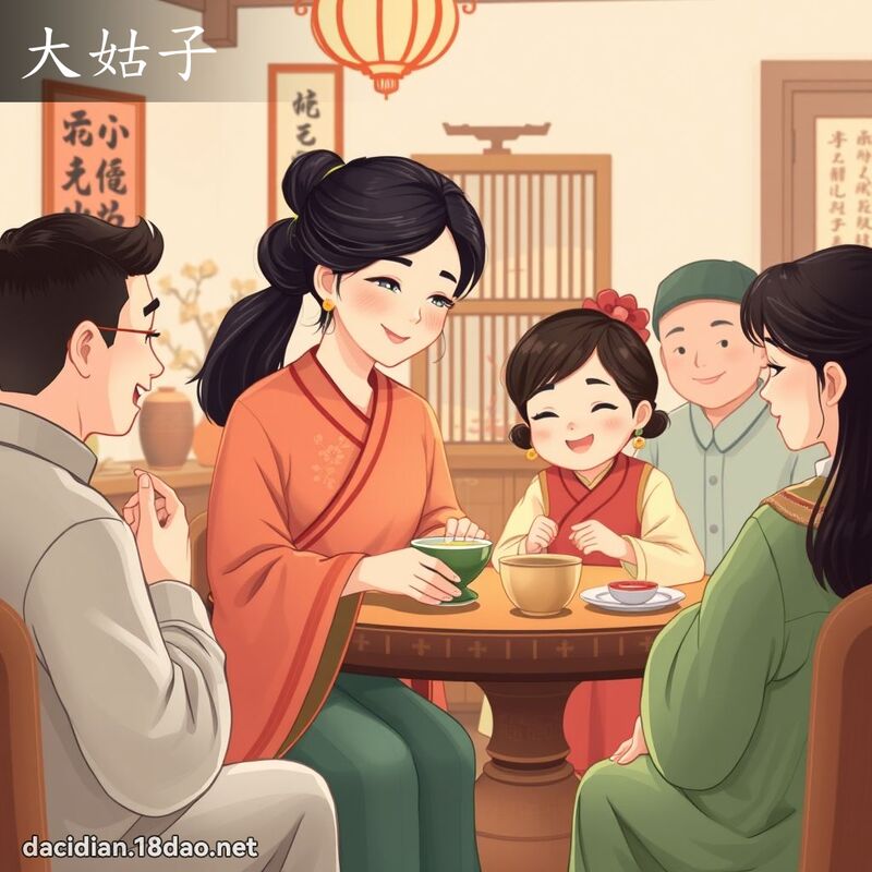大姑子 - 国语大辞典配图