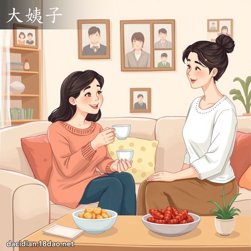 大姨子 - 國語大辭典配圖