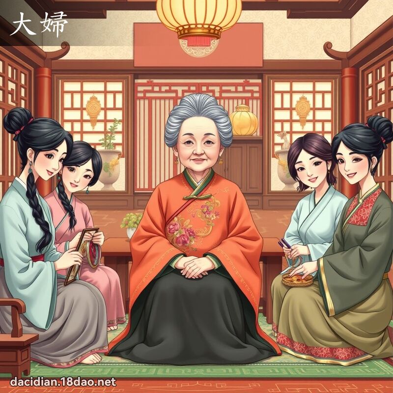 大妇 - 国语大辞典配图