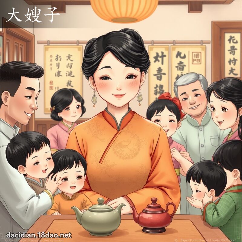 大嫂子 - 國語大辭典配圖