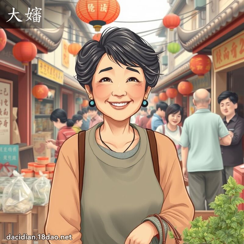 大嬸 - 國語大辭典配圖