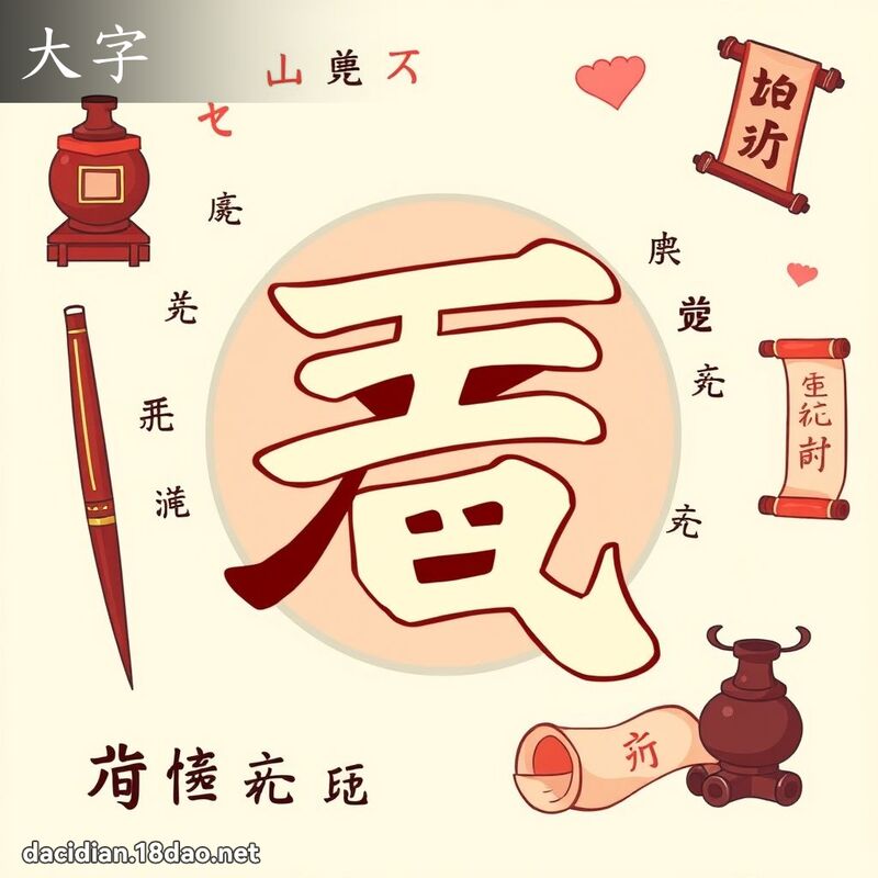 大字 - 国语大辞典配图