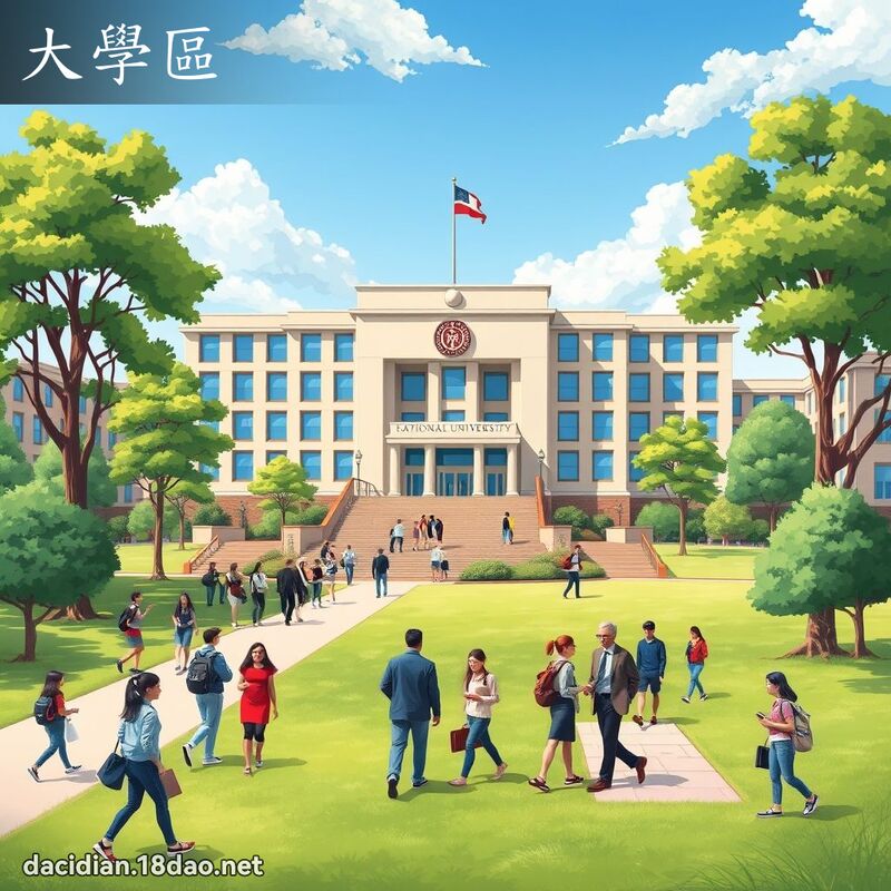 大學區 - 國語大辭典配圖