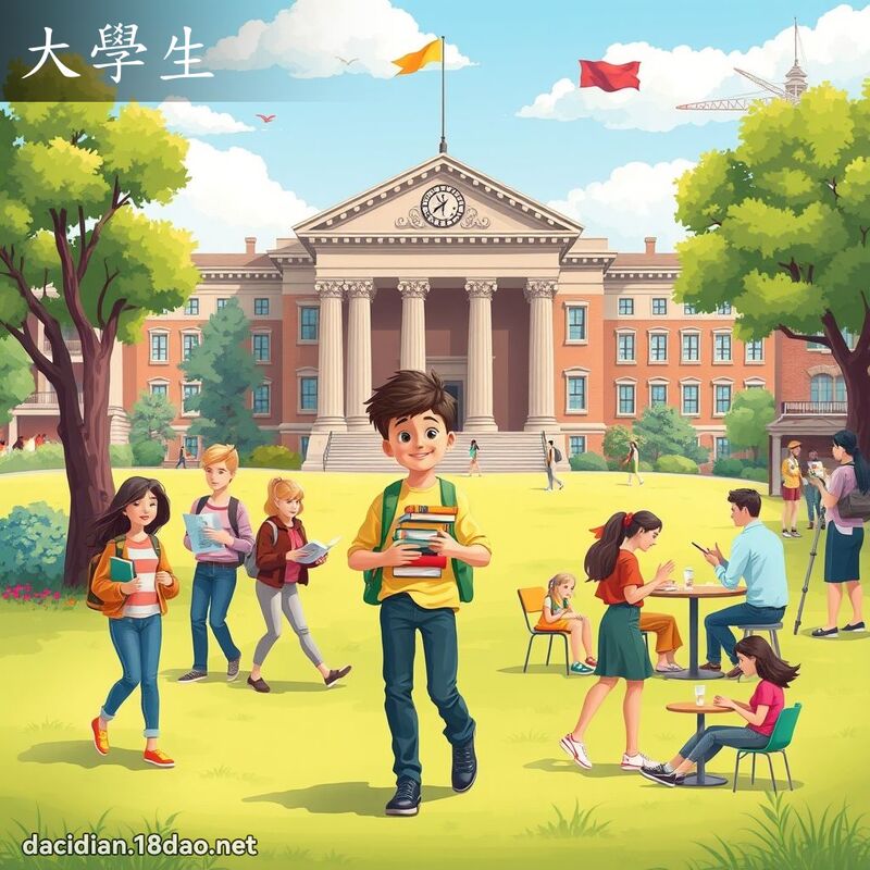 大学生 - 国语大辞典配图