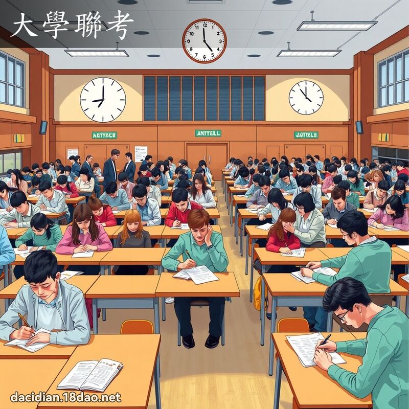 大學聯考 - 國語大辭典配圖